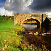 Buy canvas prints of Cadover Bridge, Dartmoor by Darren Galpin