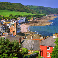 Buy canvas prints of Cawsand and Kingsand, Cornwall by Darren Galpin