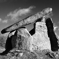 Buy canvas prints of Trethevy Quoit, Cornwall by Darren Galpin