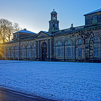 Buy canvas prints of Wentworth Woodhouse Stable Sunrise by Darren Galpin