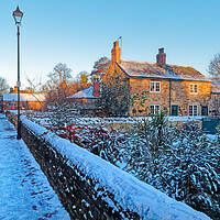 Buy canvas prints of Wentworth Cottages, South Yorkshire by Darren Galpin