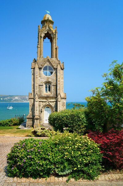 Wellington Clock Tower, Swanage  Picture Board by Darren Galpin