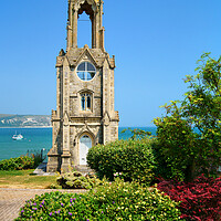Buy canvas prints of Wellington Clock Tower, Swanage  by Darren Galpin