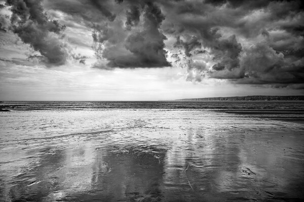 Filey Beach Picture Board by Darren Galpin