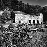 Buy canvas prints of The Edgcumbe Arms, Cotehele Quay, Cornwall by Darren Galpin