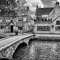 Buy canvas prints of Bourton-on-the-Water, Cotswolds by Darren Galpin