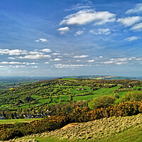 Buy canvas prints of View from Cleeve Hill, Cotswolds    by Darren Galpin
