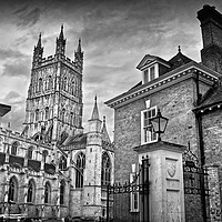 Buy canvas prints of Entrance to Gloucester Cathedral  by Darren Galpin