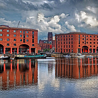 Buy canvas prints of Royal Albert Dock, Liverpool by Darren Galpin