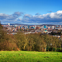 Buy canvas prints of Turners View, Sheffield by Darren Galpin