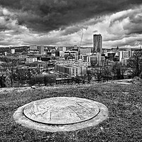 Buy canvas prints of Sheffield City Centre from Cholera Monument  by Darren Galpin