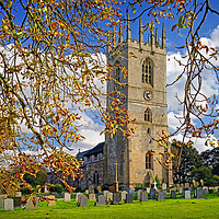 Buy canvas prints of St Peter and St Paul’s Church, Sturton-le-Steeple  by Darren Galpin