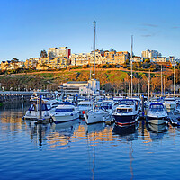 Buy canvas prints of Torquay Marina View by Darren Galpin