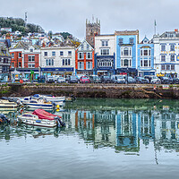 Buy canvas prints of Dartmouth Harbour and Quay. by Darren Galpin
