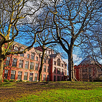 Buy canvas prints of Firth Court, University of Sheffield by Darren Galpin