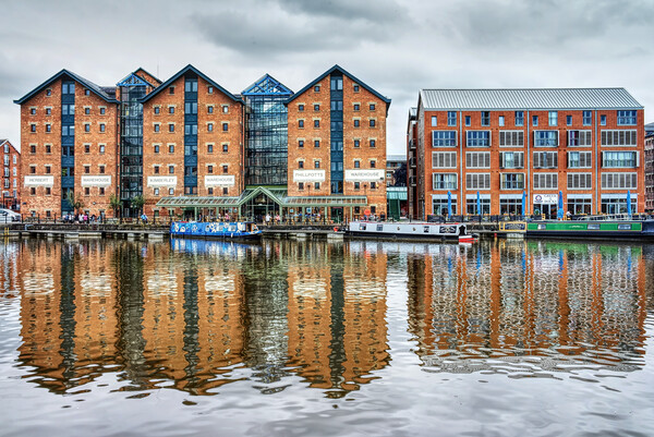 Gloucester Docks Picture Board by Darren Galpin