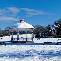 Buy canvas prints of Locke Park Bandstand  by Darren Galpin