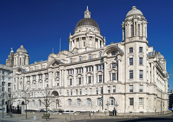 The Port of Liverpool Building Picture Board by Darren Galpin