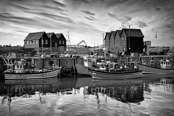 Whitstable Harbour  Picture Board by Darren Galpin