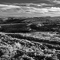 Buy canvas prints of Burbage Moor and Houndkirk Hill  by Darren Galpin