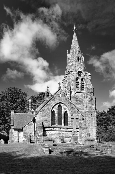 Church of the Holy & Undivided Trinity, Edale Picture Board by Darren Galpin