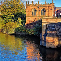 Buy canvas prints of Chapel on the Bridge, Rotherham by Darren Galpin
