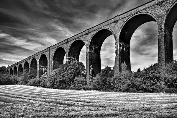  Conisbrough Viaduct Picture Board by Darren Galpin