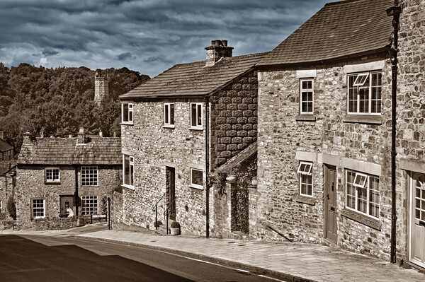 New Road and Culloden Tower, Richmond, North Yorks Picture Board by Darren Galpin