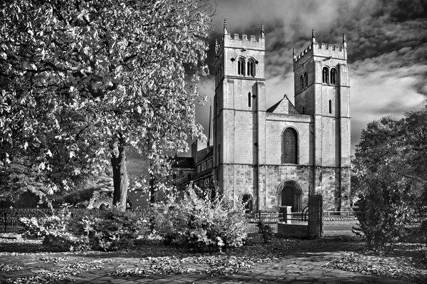 The Enchanting Worksop Priory Picture Board by Darren Galpin