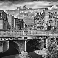 Buy canvas prints of Lady's Bridge Sheffield by Darren Galpin