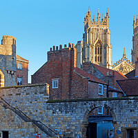 Buy canvas prints of Bootham Bar and York Minster by Darren Galpin