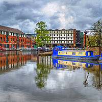 Buy canvas prints of Victoria Quays Panorama by Darren Galpin