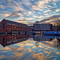 Buy canvas prints of Victoria Quays Sheffield by Darren Galpin
