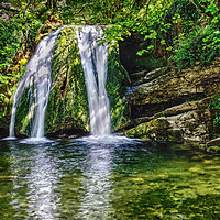 Buy canvas prints of Janets Foss Panorama by Darren Galpin