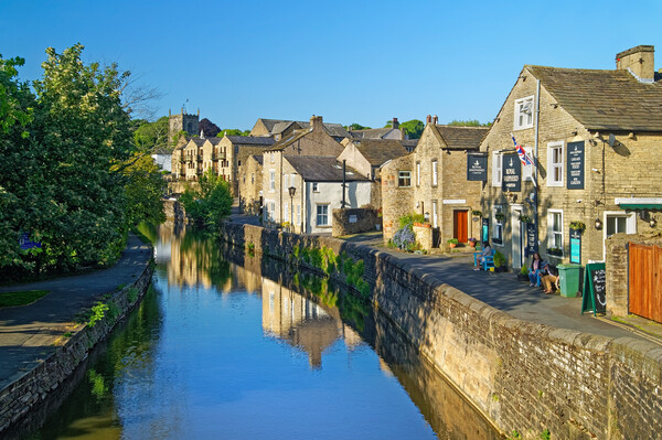Skipton Canal  Picture Board by Darren Galpin