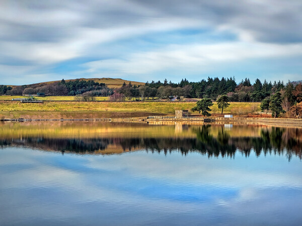 Redmires Reservoir, Peak District Picture Board by Darren Galpin