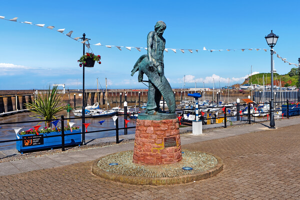 The Ancient Mariner at Watchet Picture Board by Darren Galpin