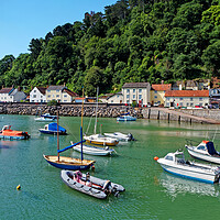 Buy canvas prints of Minehead Harbour by Darren Galpin