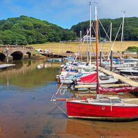 Buy canvas prints of Axmouth Harbour by Darren Galpin