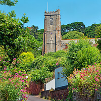 Buy canvas prints of St Michael's Church, Minehead by Darren Galpin