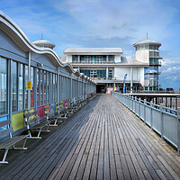 Buy canvas prints of Weston-super-Mare Grand Pier by Darren Galpin