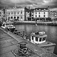 Buy canvas prints of The Barbican, Plymouth  by Darren Galpin