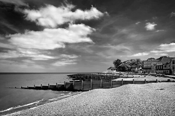 Whitstable Beach Picture Board by Darren Galpin