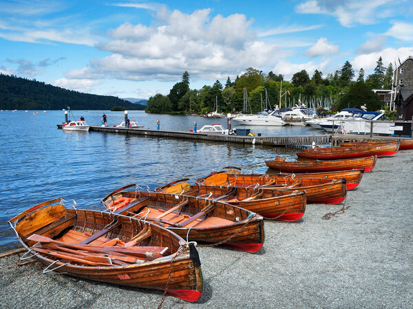 Bowness on Windermere Picture Board by Darren Galpin