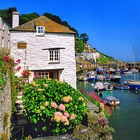 Buy canvas prints of Polperro Old Watch House by Darren Galpin