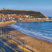 Buy canvas prints of Scarborough South Bay  by Darren Galpin