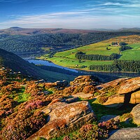 Buy canvas prints of Ladybower View by Darren Galpin
