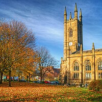 Buy canvas prints of St Mary's Church, Sheffield  by Darren Galpin