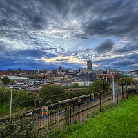 Buy canvas prints of Sheffield Skyline by Darren Galpin