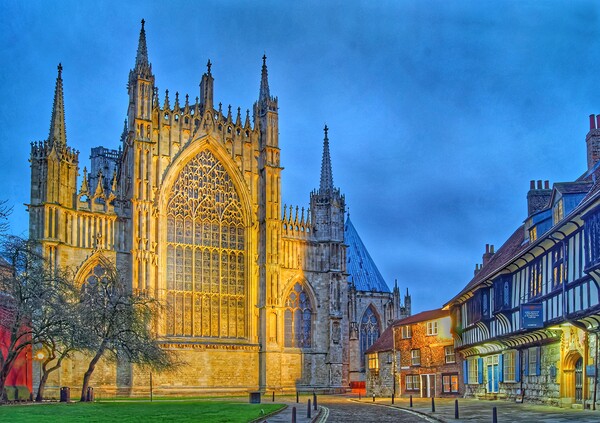 York Minster from College Green  Picture Board by Darren Galpin